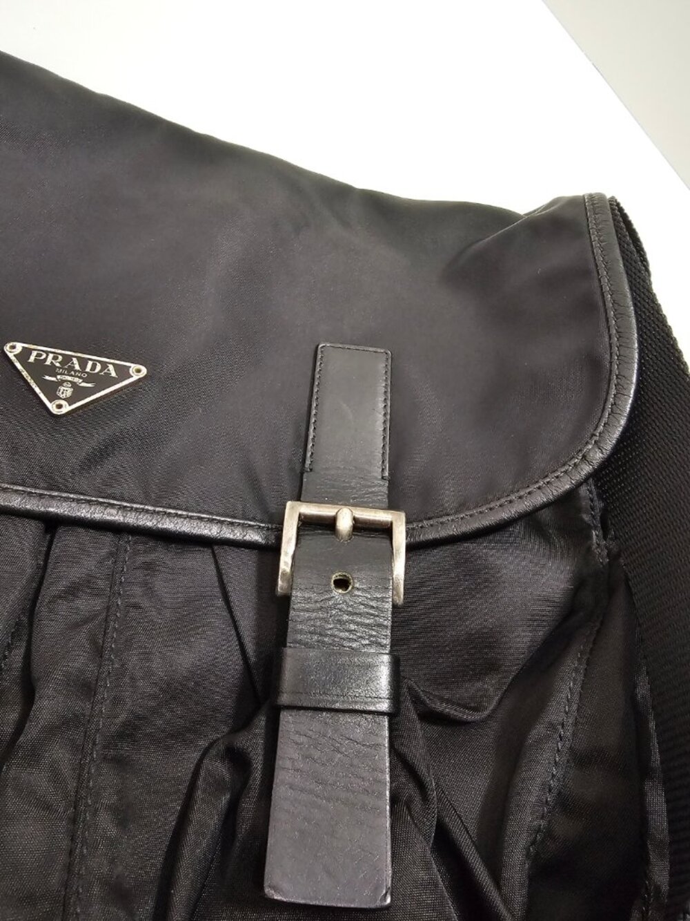 Authentic Prada BT0171 Vela Sport Nylon Messenger Bag – Nero (Black) - Picture 9 of 16